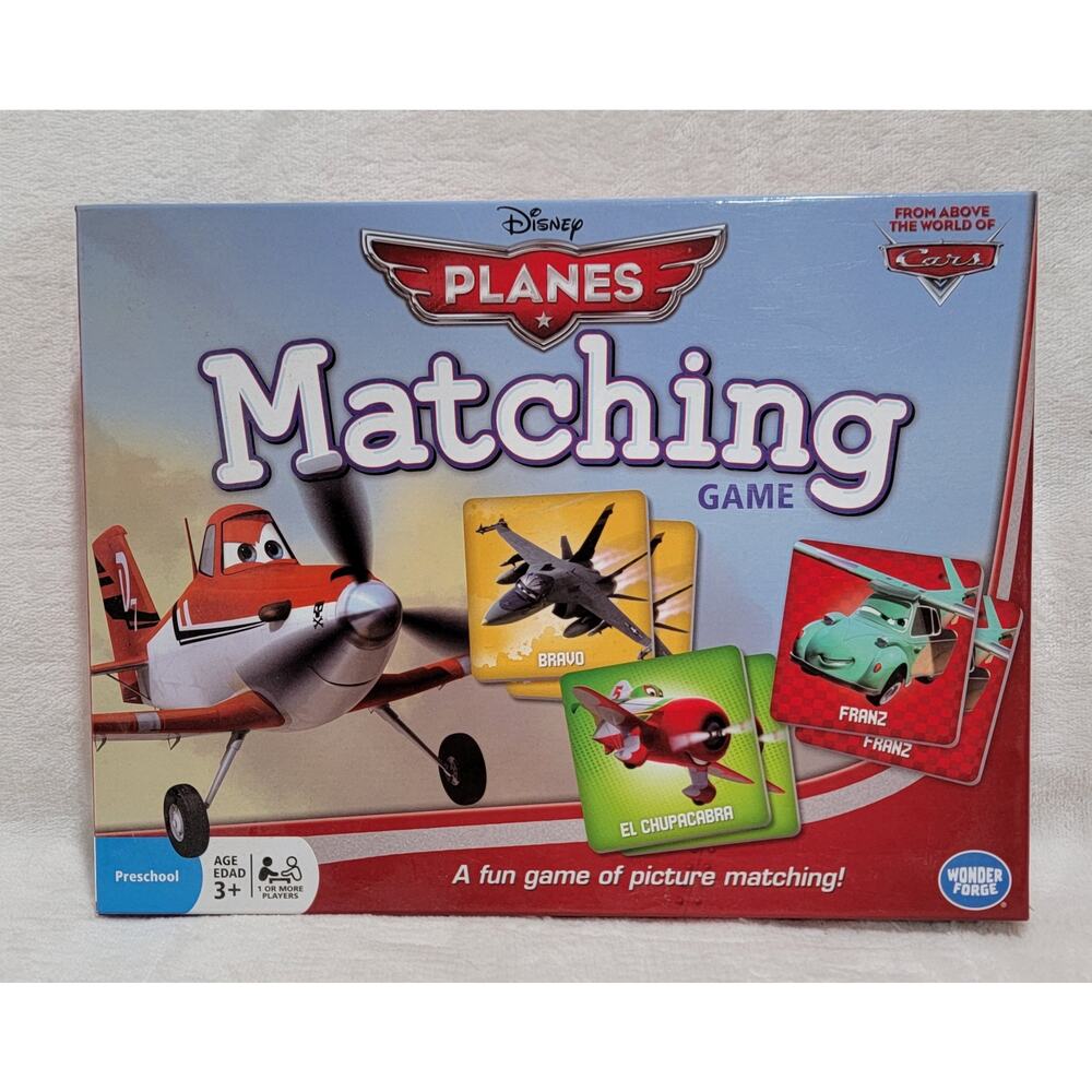 Disney Pixars Planes Matching Game